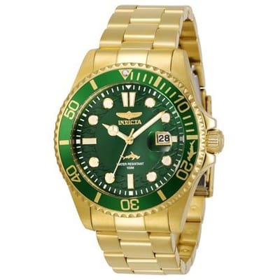 Relógio Masculino Invicta Pro Diver Dourado 43mm
