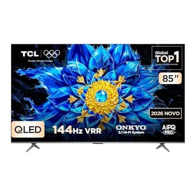 Smart TV TCL 85 QLED 4K P8L Google TV 144Hz