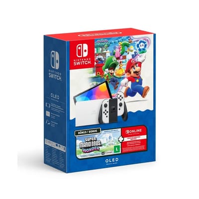Console Nintendo Switch OLED Edição Mario