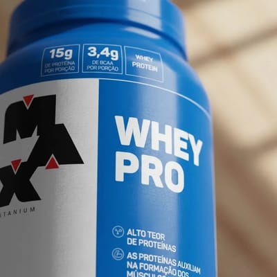 Whey Protein Max Titanium Pro Chocolate 1kg