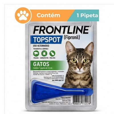 Frontline Top Spot Antipulgas para Gatos 1 Dose