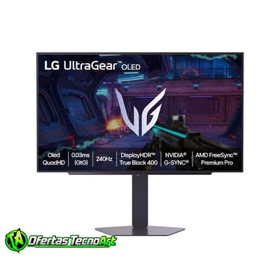Monitor LG UltraGear OLED 27GX704A-B 27 QHD 240Hz