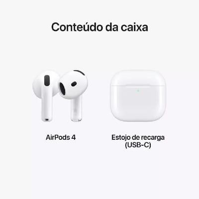 AirPods 4 Apple Original com Garantia de 1 Ano