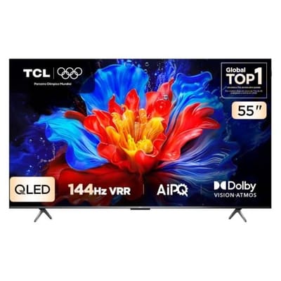 Smart TV TCL 55 QLED 4K P8K 144Hz Dolby Atmos