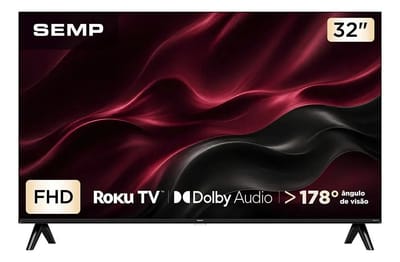 Smart TV Semp 32 LED Full HD Roku Wi-Fi