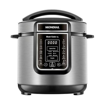 Panela de Pressão Elétrica Digital 6L 1000W 220V Mondial