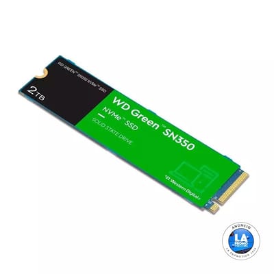 SSD WD Green SN350 2TB M.2 NVME PCIe 3.0 3200Mb/s