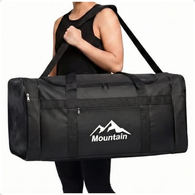 Bolsa Mala de Viagem 55L Dobrável Reforçada