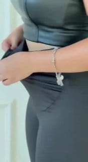 Calça Legging Gestante Maternidade Gravida Cintura Cós Alta Confortável Gestação Preto Fitness