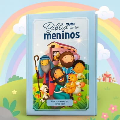 Livro Infantil Bíblia para Meninos +100 Histórias
