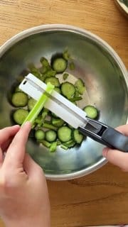 Tesoura Com Faca E Tabua Multifunção Aço Inox Clever Cutter