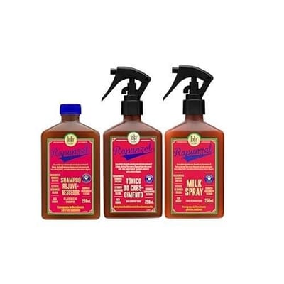 Kit Rapunzel Shampoo + Tônico + Milk Spray Lola