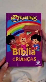 Bíblia 3 Palavrinhas para Crianças