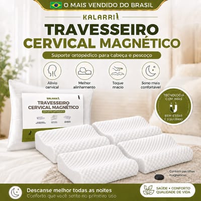 Travesseiro Cervical Ortopédico Fisilife