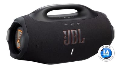 Caixa de Som JBL Boombox 4 210W Bluetooth IP68 Bateria 34h Preto