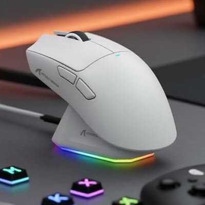 Mouse Gamer ATTACK SHARK X11 22000DPI Tri-Modo RGB