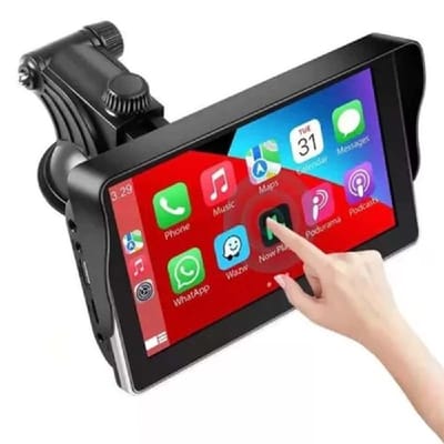 Tela MP5 7 Polegadas Carro Touch CarPlay Android Auto