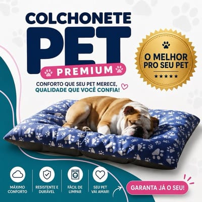 Cama Pet Premium para caes e gatos