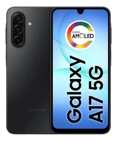 Samsung Galaxy A17 5G 128GB 4GB RAM Câmera 50MP Preto