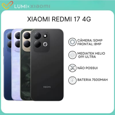 Xiaomi Redmi 17 4G 128GB Versão Global