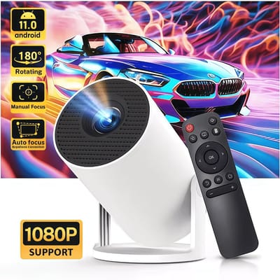 Projetor Portátil HY300 Smart Android 11 4K Ultra HD