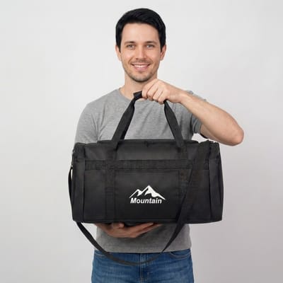 Bolsa Dobrável 10L Porta Marmita Necessaire Unissex