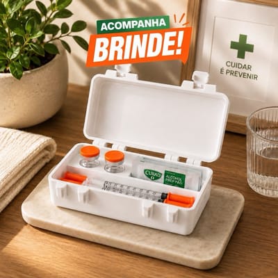 Organizador Porta Ampolas 10ml Estojo Compacto