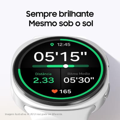 Smartwatch Samsung Galaxy Watch 8 LTE 40mm Prata