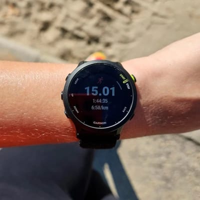 Relógio Garmin Forerunner 165 e 55 Smartwatch Preto