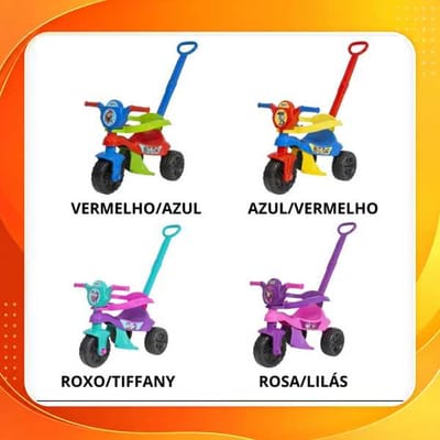 Motoca Infantil Patrulha Canina Velotrol Kendy