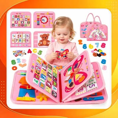 Brinquedo Maleta De Atividades Motora Sensorial Educativo Montessori