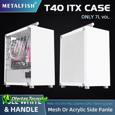 Gabinete Metalfish T40 Mini ITX 7L