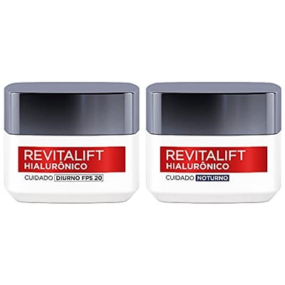 Kit Hidratante Facial L'Oréal Revitalift Hialurônico 49g