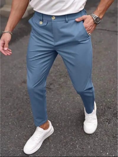Calça Masculina Alfaiataria Italiana Social
