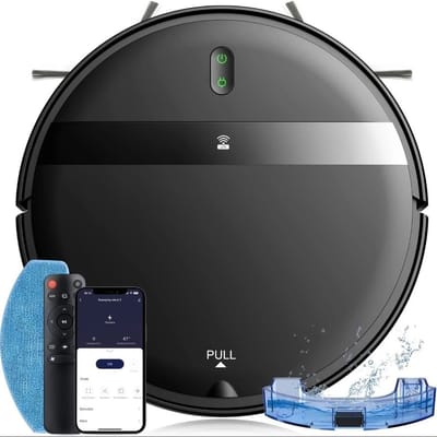 Robô Aspirador Inteligente Automático com Sensores Anti-Queda