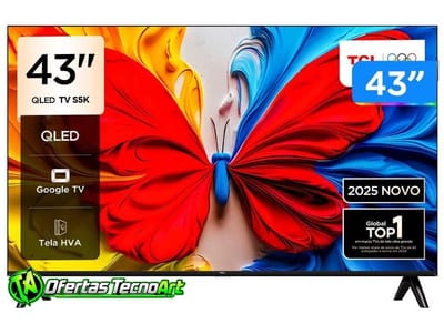 TV 43 TCL Full HD QLED 43S5K Google TV