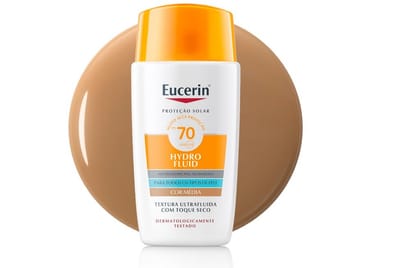 Protetor Solar Facial Eucerin Hydro Fluid FPS70 50ml