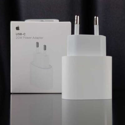 Fonte Turbo USB-C 20W Original Apple para iPhone iPad