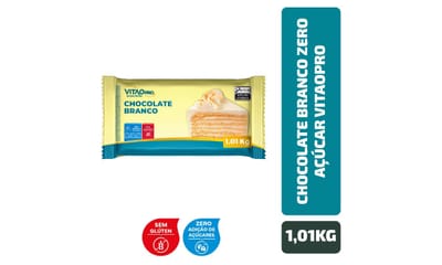 Chocolate Branco Zero Açúcar VitaoPRO 1,01 Kg