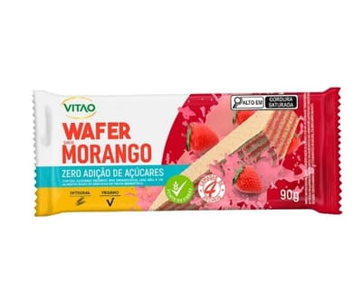 Wafer Torta de Limão Zero Açúcar Vitao 90g