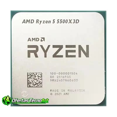 AMD Ryzen 5 5500X3D, 4.0GHz, Cache 96MB, AM4 (Novo S/Box)