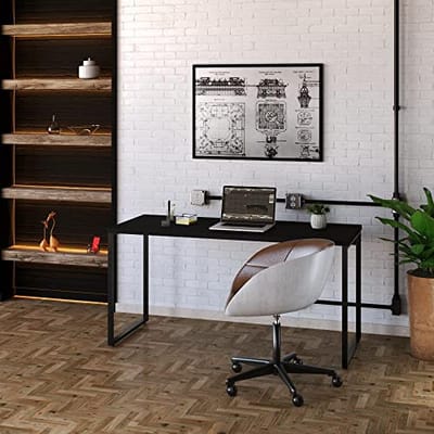 Escrivaninha Trevalla Kuadra Industrial 150cm Preto
