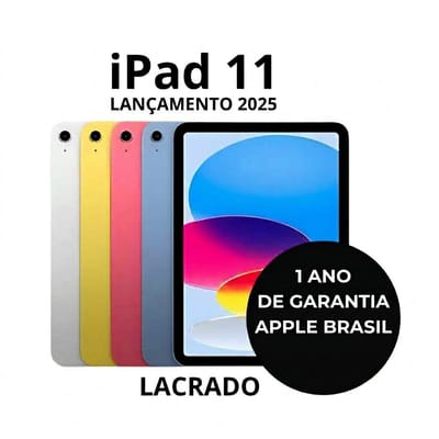Apple iPad 11ª Geração A16 128GB Wi-Fi Tela 11