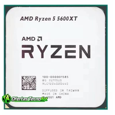 Ryzen 5 5600XT AMD AM4 6 Cores 12 Threads Novo S/Box