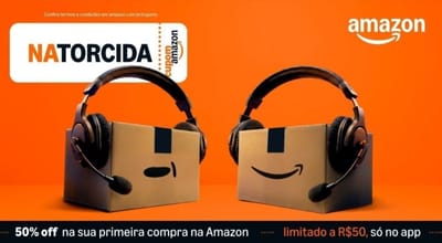 Cupom Amazon 50% de desconto