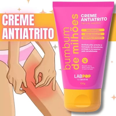 Creme Antiatrito para Assaduras e Foliculite