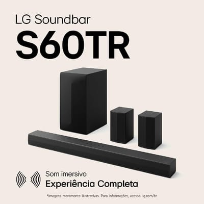 Home Theater Soundbar LG 440W 5.1 Canais Bluetooth S60TR