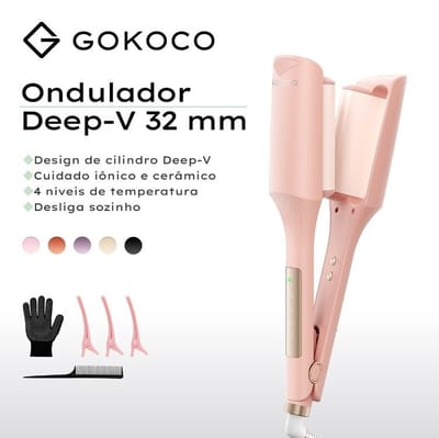 Modelador De Ondas 32mm GOKOCO Bivolt