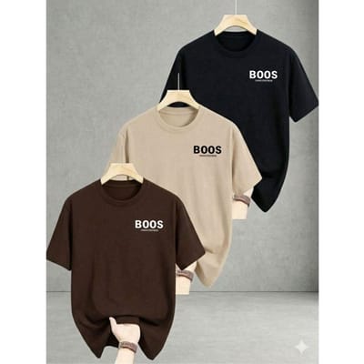 Kit 3 Camisetas Masculinas 100% Algodão Fio 30.1