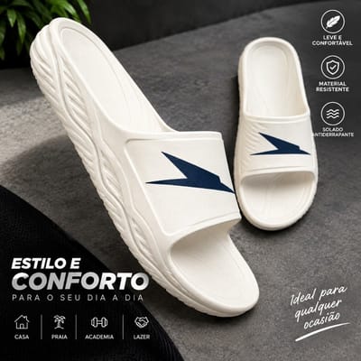 Chinelo Masculino Slide Ortopédico Original